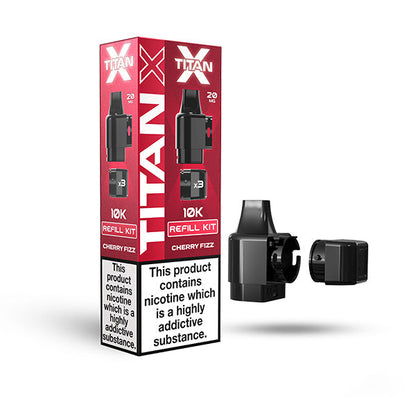 Titan X Prefilled Pod Vape Kit CherryFizz