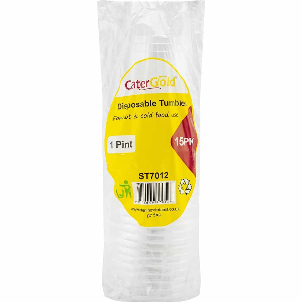 Reusable 1 Pint Tumblers 15pk