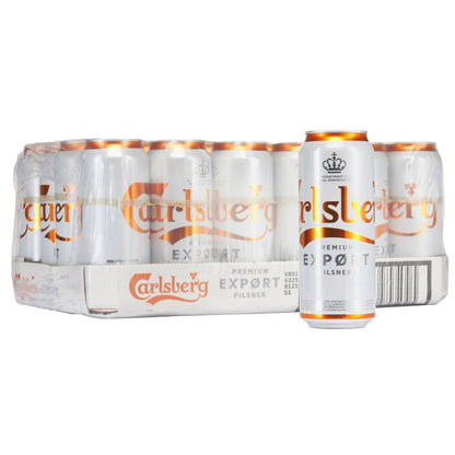 Carlsberg Export Lager Beer Cans 500ml