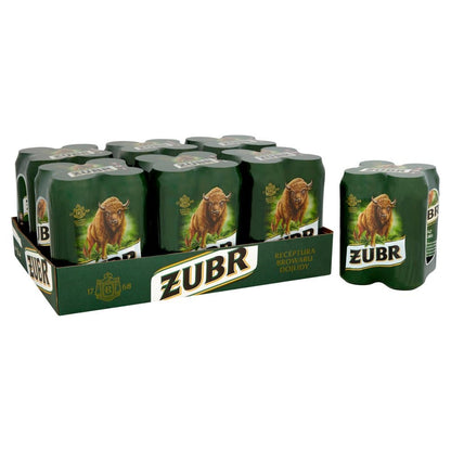 Zubr Imported Polish Lager 500ml Cans