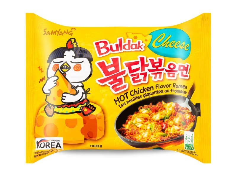 Buldak Cheese Hot Chicken Flavour Ramen 130g