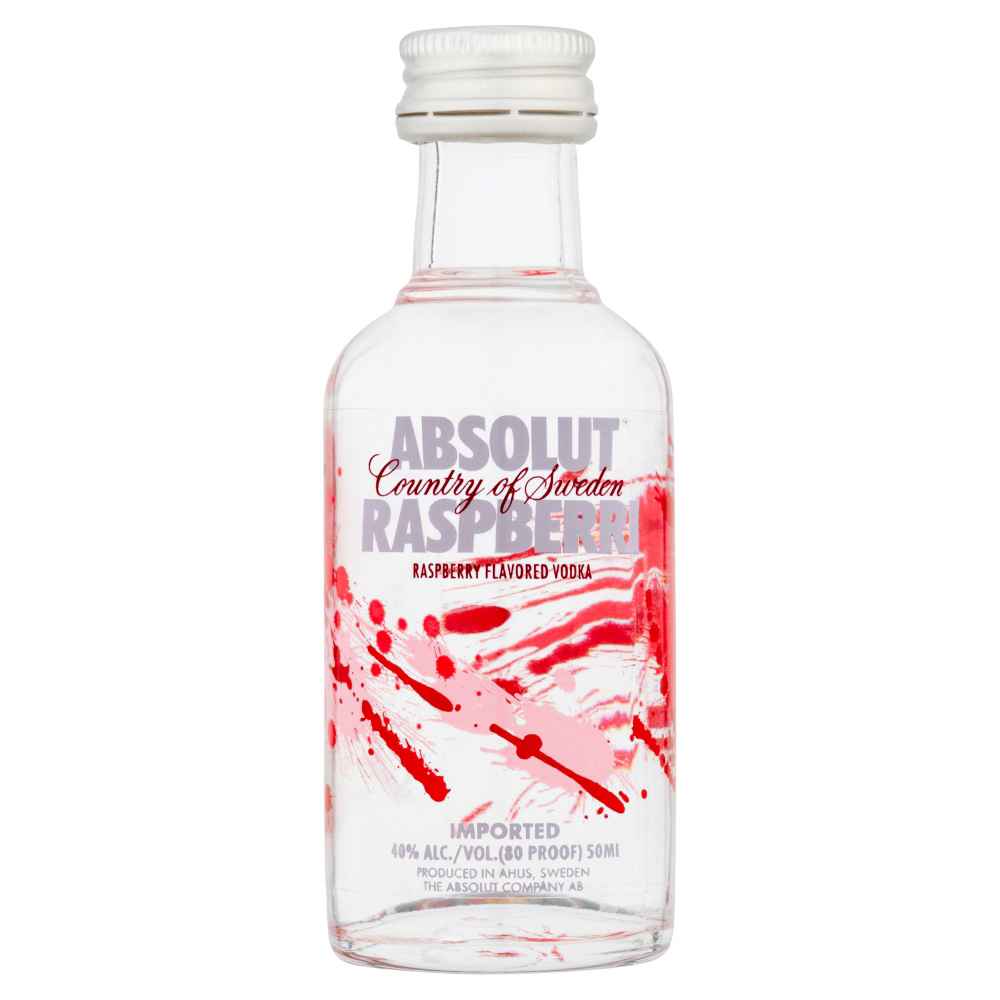 Absolut Raspberri Vodka 5cl Miniature