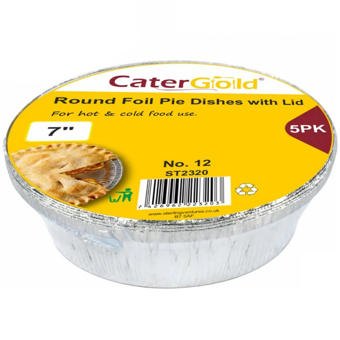 Round Foil Pie Dishes