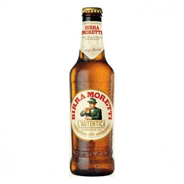 Birra Moretti Premium Lager Beer Bottle 330ml