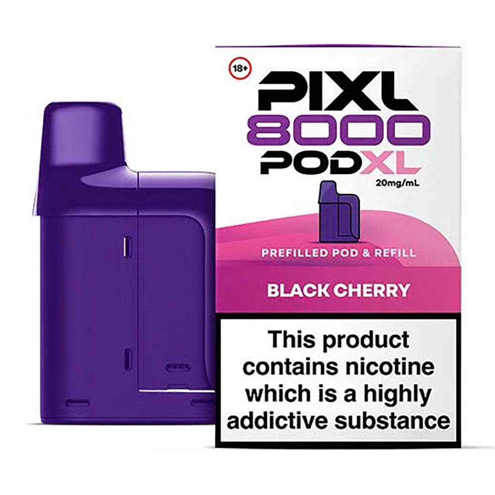 PIXL 8000 Prefilled Pods Black Cherry