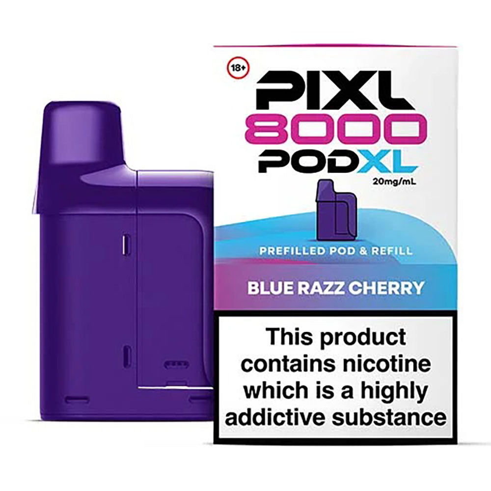 PIXL 8000 Prefilled Pods Blue Raz cherry