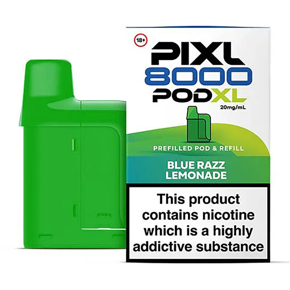 PIXL 8000 Prefilled Pods Blue Raz Lemonade