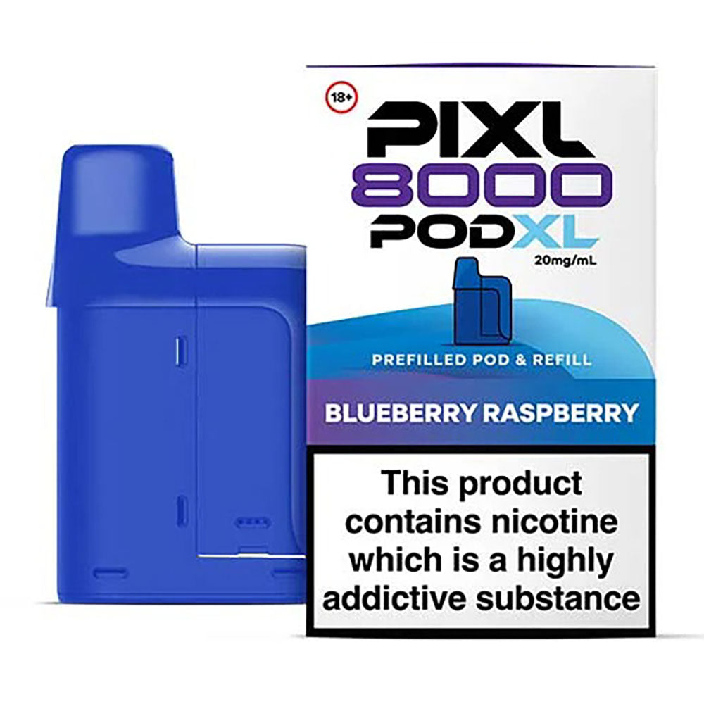 PIXL 8000 Prefilled Pods Blueberry Rasberry
