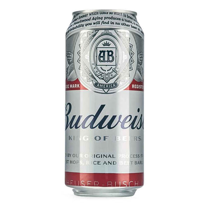 Budweiser Lager Beer Cans 440ml