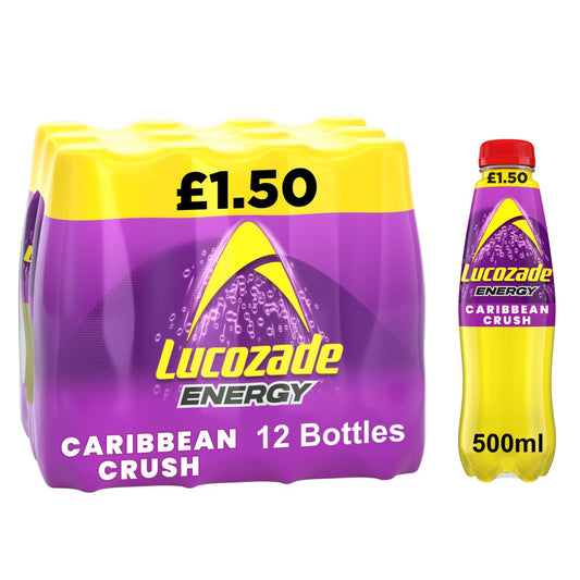 Lucozade Energy Drink Caribbean Crush 500ml
