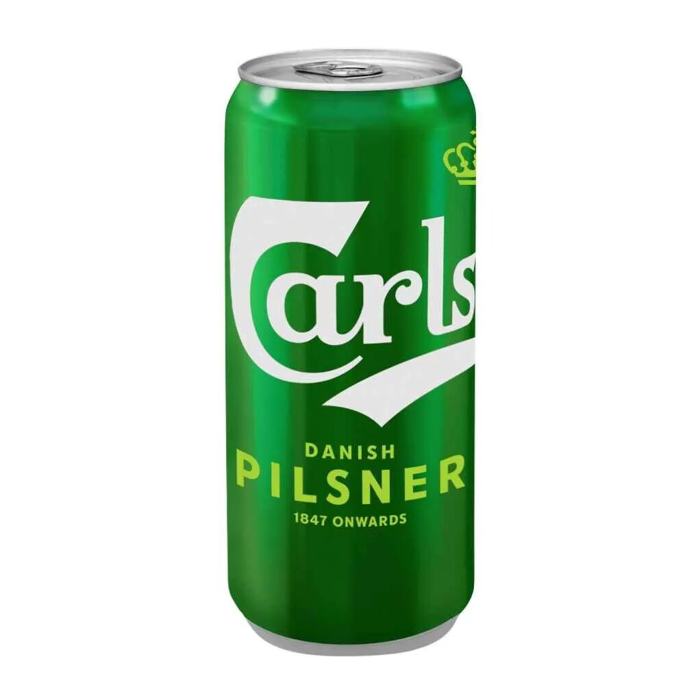 Carlsberg Danish Pilsner Lager Beer Can 440ml