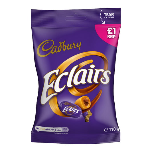 Cadbury Eclairs 110g bag