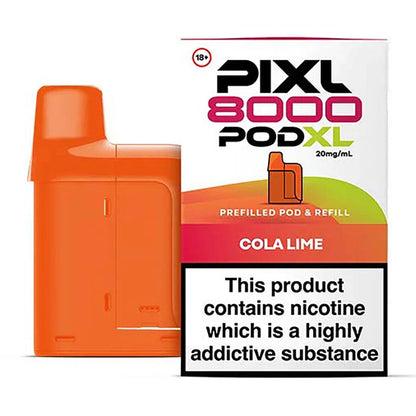 PIXL 8000 Prefilled Pods Cola lime