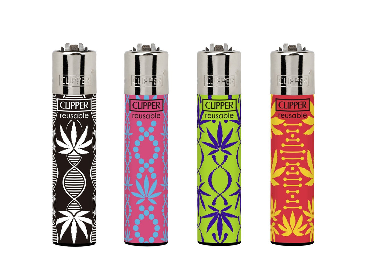 Clipper Lighter, DNA Grass Design