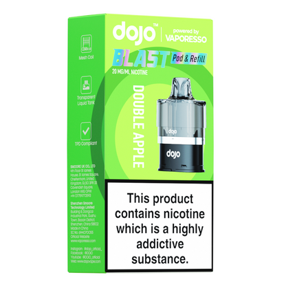 Vaporesso Dojo Blast 6000 Prefilled Pods Double Apple
