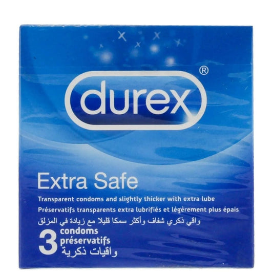 Durex Extra Safe Condoms 3 Pack