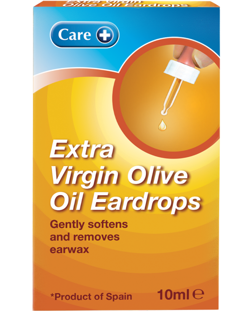 Care+ Extra Virgin Olive Oil Eardrops 10ml
