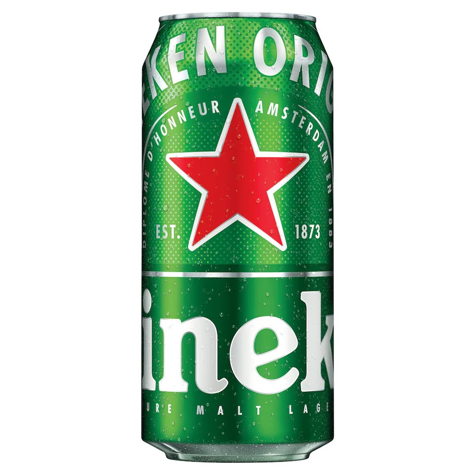 Heineken Premium Lager Beer Cans 440ml
