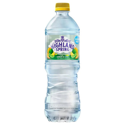 Highland Spring Sugar Free Lemon & Lime Water 750ml