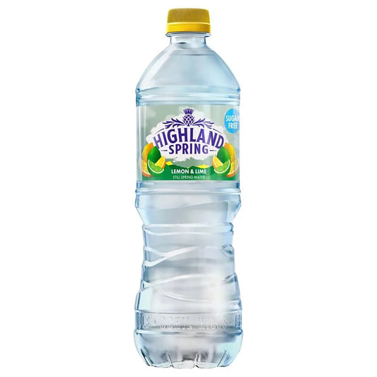 Highland Spring Sugar Free Lemon & Lime Water 750ml