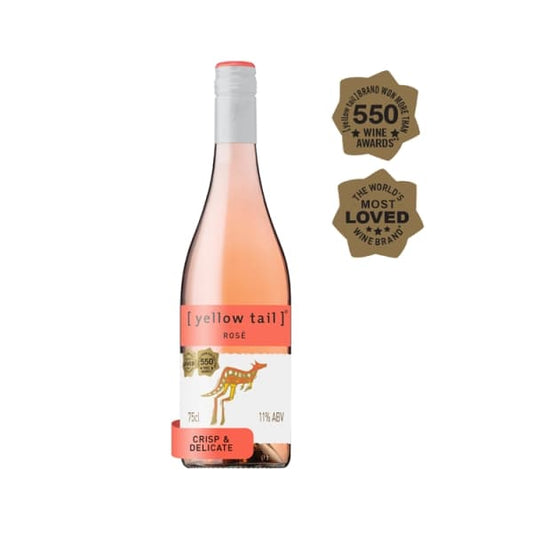 Yellow Tail Rose 75cl - 6 x 75cl