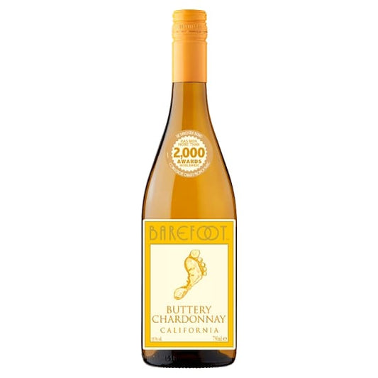 Barefoot Buttery Chardonnay 75cl - 6 x 75cl