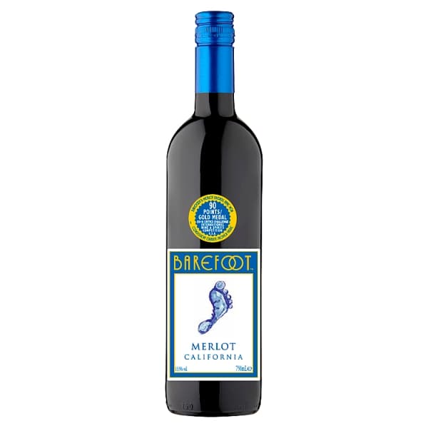Barefoot Merlot 75cl - 6 x 75cl