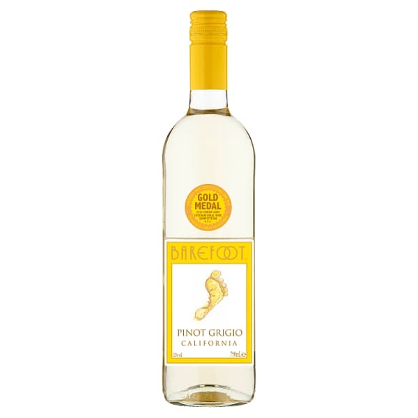 Barefoot Pinot Grigio 75cl - 6 x 75cl