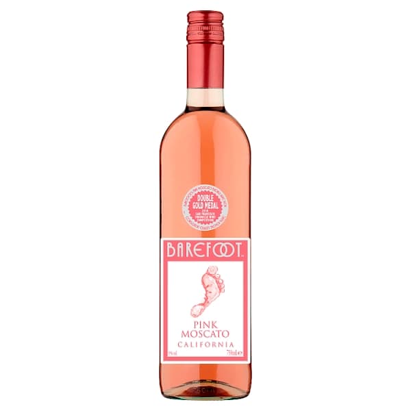 Barefoot Pink Moscato 75cl - 6 x 75cl