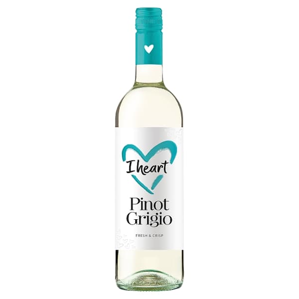 I Heart Pinot Grigio 75cl - 6 x 75cl