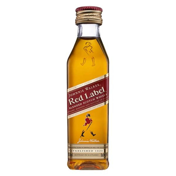 Johnnie Walker Red Label 12 Year Whisky 5cl Miniature