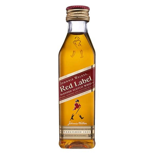 Johnnie Walker Red Label 12 Year Whisky 5cl Miniature