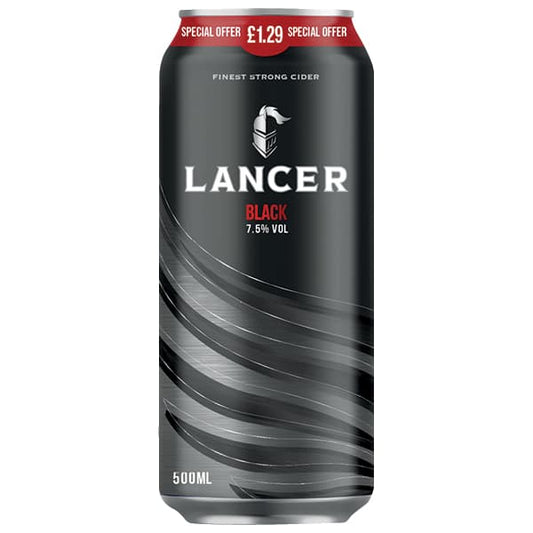 Lancer Black Strong Cider 500ml