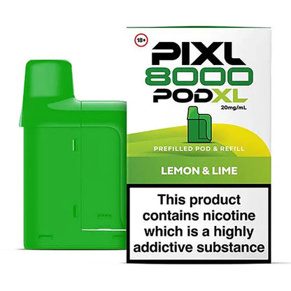 PIXL 8000 Prefilled Pods Lemon & Lime
