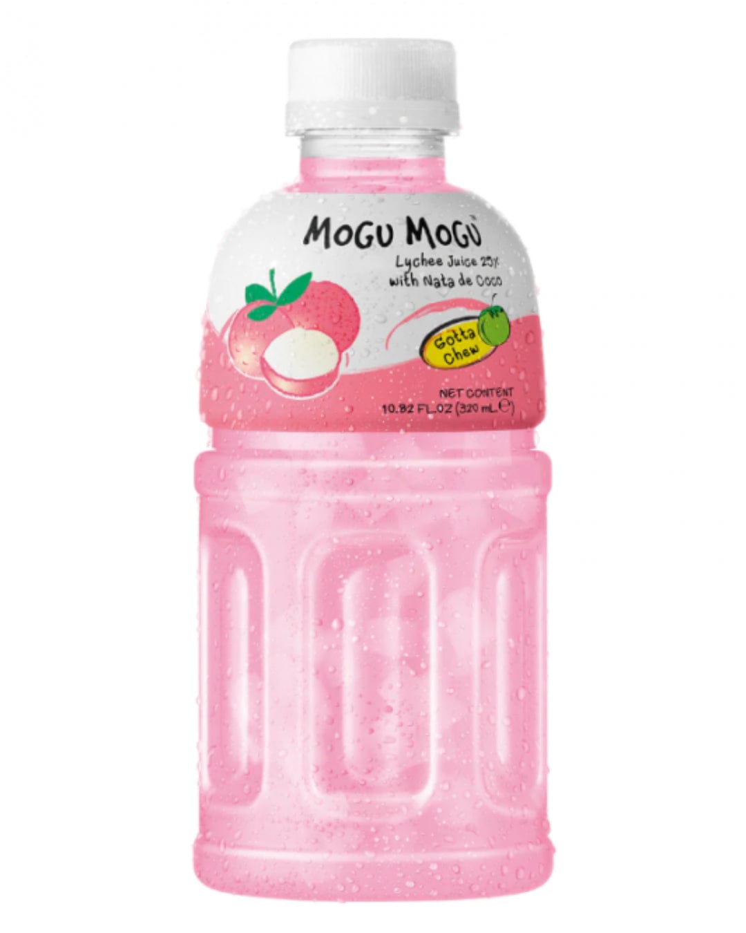 Mogu Mogu Nata De Coco Drink Lychee 320ml 24pk