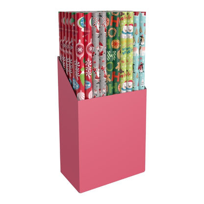 U. Gift Festive Giftwrap 3m x 70cm (Assorted Designs)