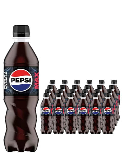 Pepsi Max No Sugar Cola Bottle 500ml