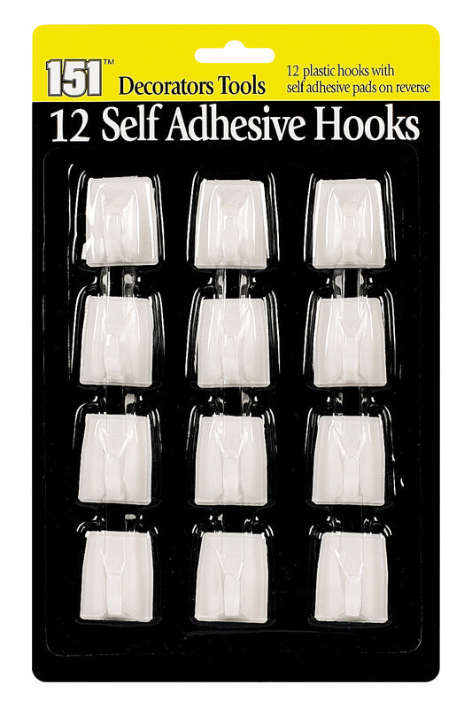 151 Self Adhesive Hooks