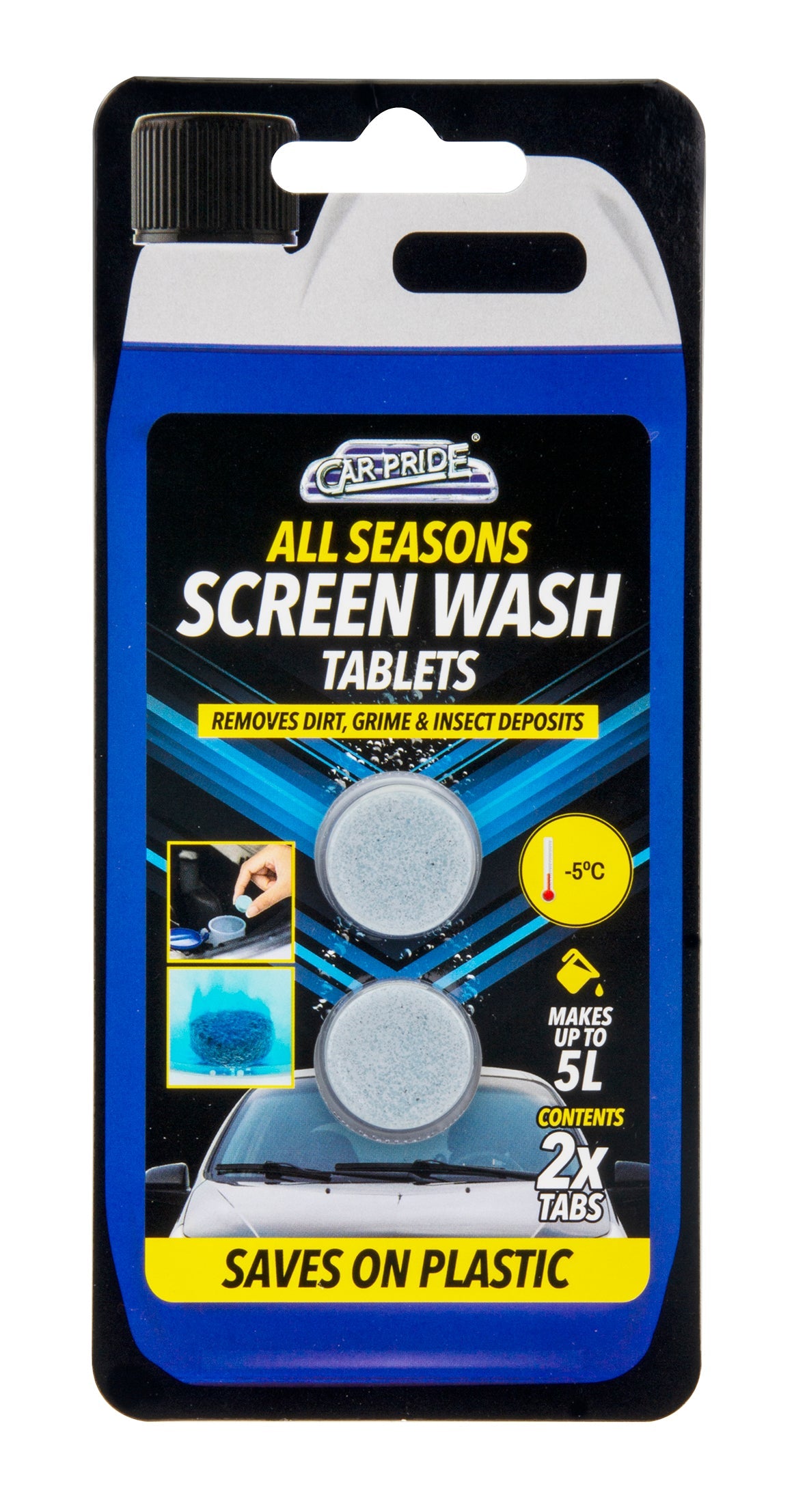 Screen Wash Drop In Tabs 2pk