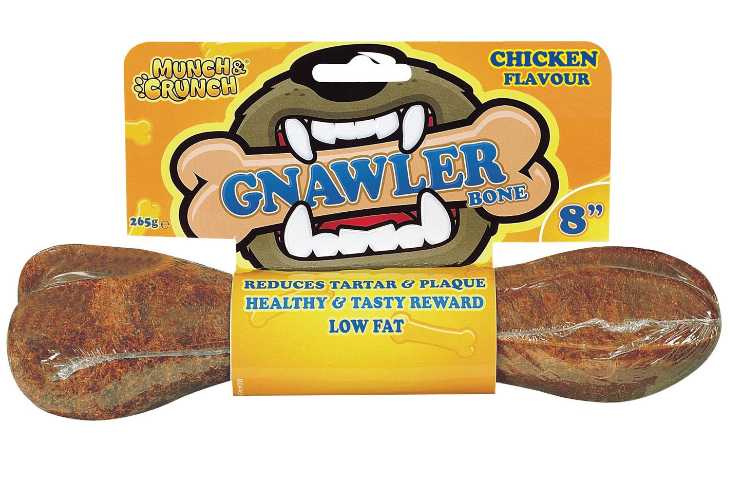 Munch & Crunch Gnawler Bone 8" Chicken Flavour