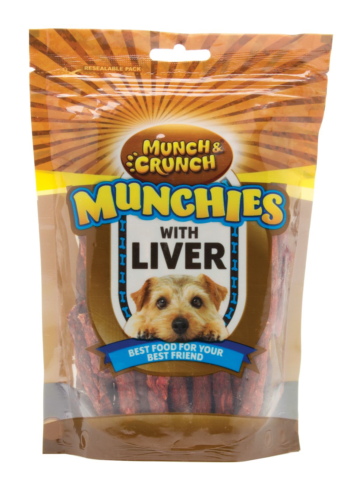 Munch & Crunch Liver Munchies 250g