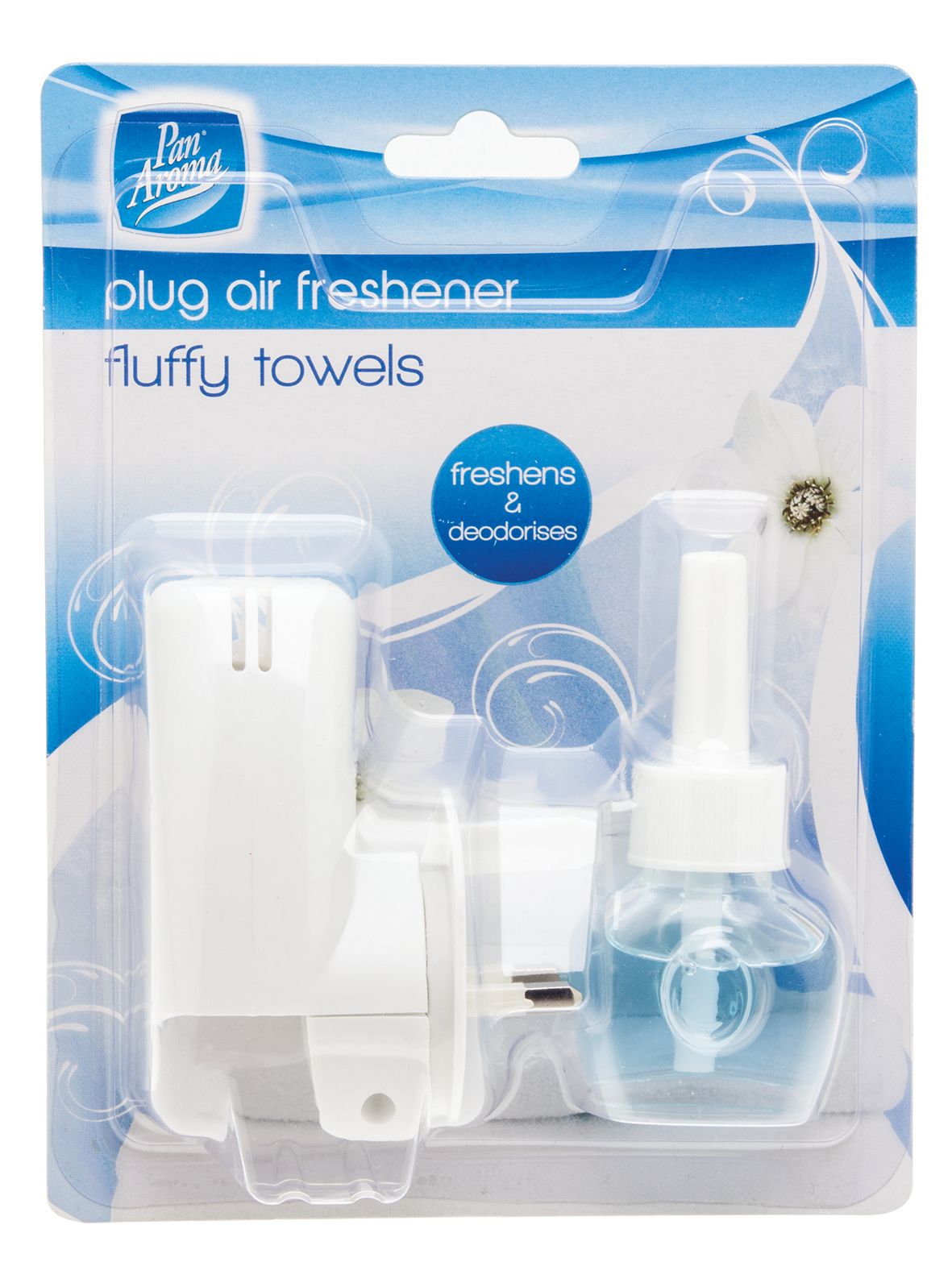 Pan Aroma Plug In Air Freshener Fluffy Towels