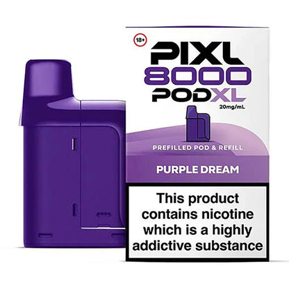 PIXL 8000 Prefilled Pods Purple Dream