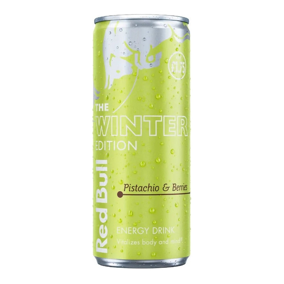 Red Bull Winter Edition Pistachio & Berries 250ml can