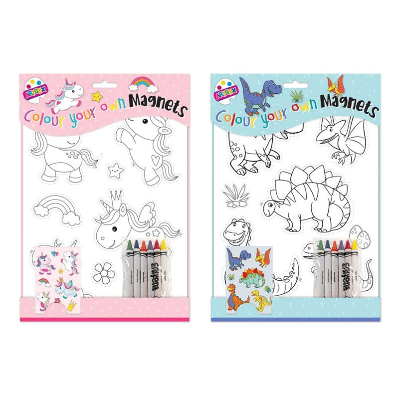 Colour Your Own Magnets Craft Set by Artbox