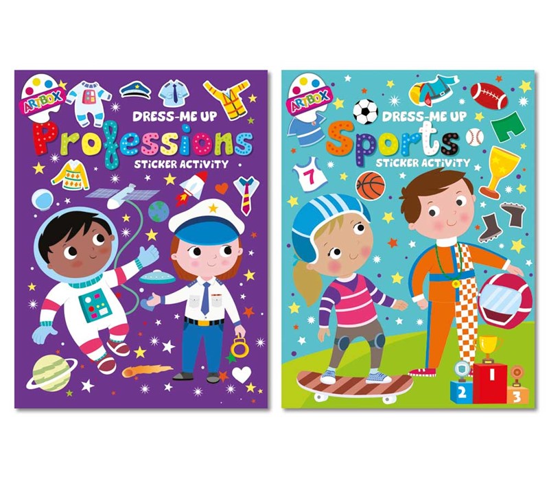 Dress Me Up Sticker Activity Book