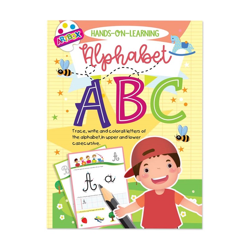 ABC & 123 Colouring & Learn Books
