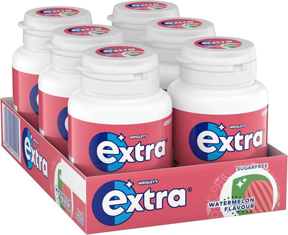 Extra Watermelon Gum Bottle 46pcs
