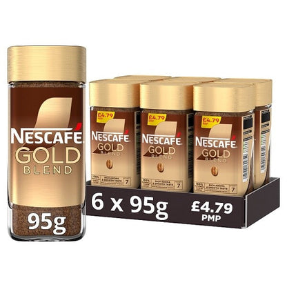 Nescafe Gold Blend Instant Coffee 6 x 95g PM£4.79