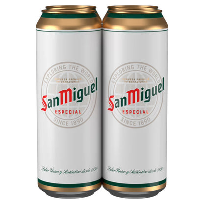 San Miguel Premium Lager Beer Cans 440ml